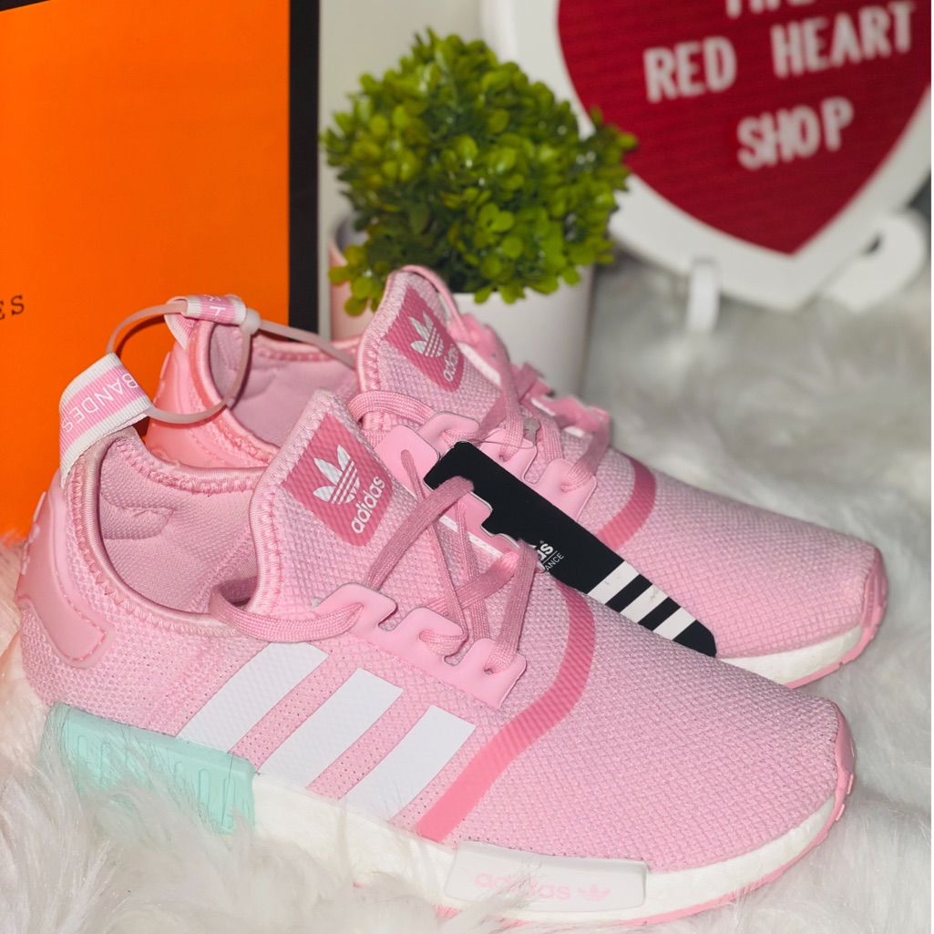 adidas gazelle silver green womens Adidas NMD R1 White Clear Pods main image 1